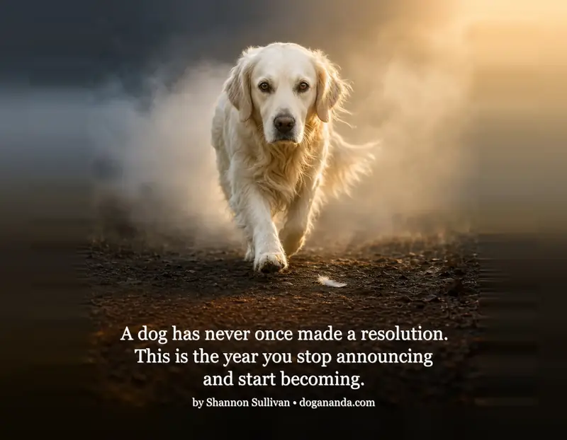 January preview from A Year Through the Eyes of Dogs 2027 calendar